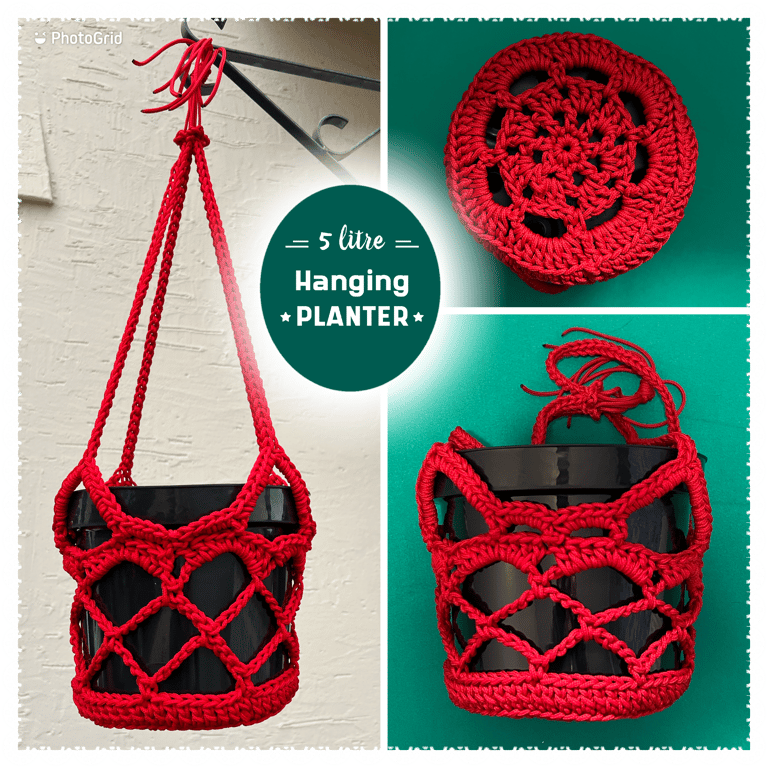Crocheted Plant Hanger