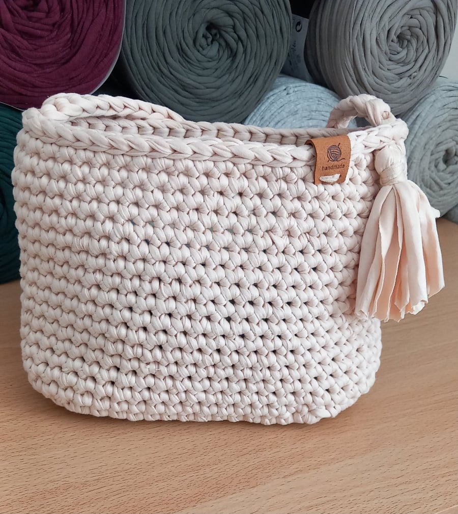 Cozy Mini Handmade Knit Bag - Aesthetic Crochet Pastel Purse