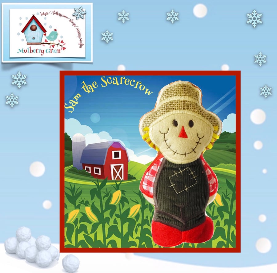 Sam the Scarecrow from Mulberry Farm
