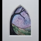 Twilight Stillness, an original painting