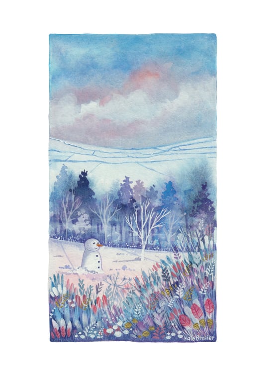 Waiting for Christmas - PRINT - Signed Limited Edition Giclee Print