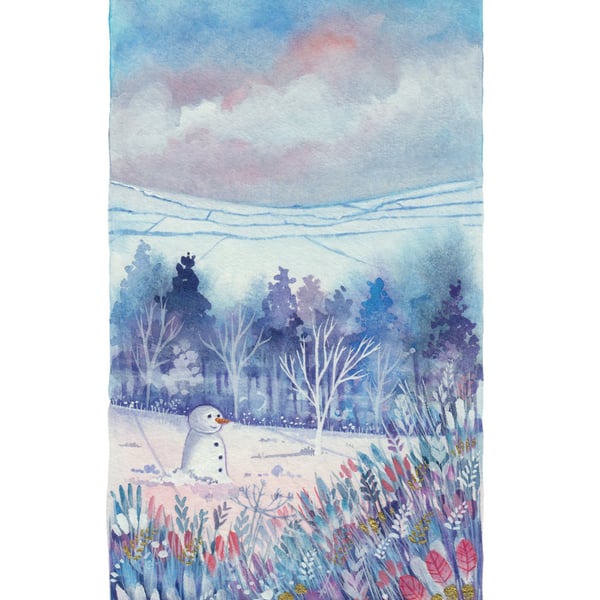 Waiting for Christmas - PRINT - Signed Limited Edition Giclee Print