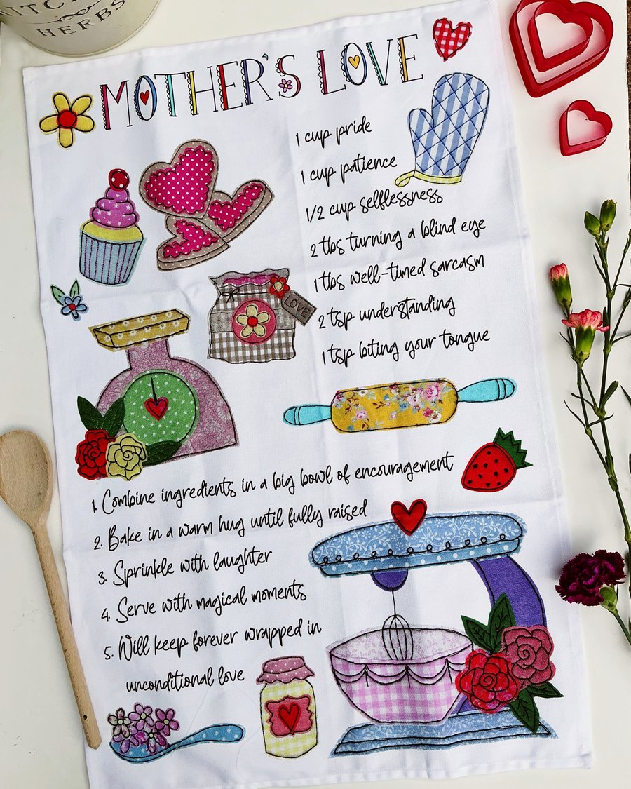 Mother’s Love Tea Towel 
