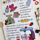 Mother’s Love Tea Towel 