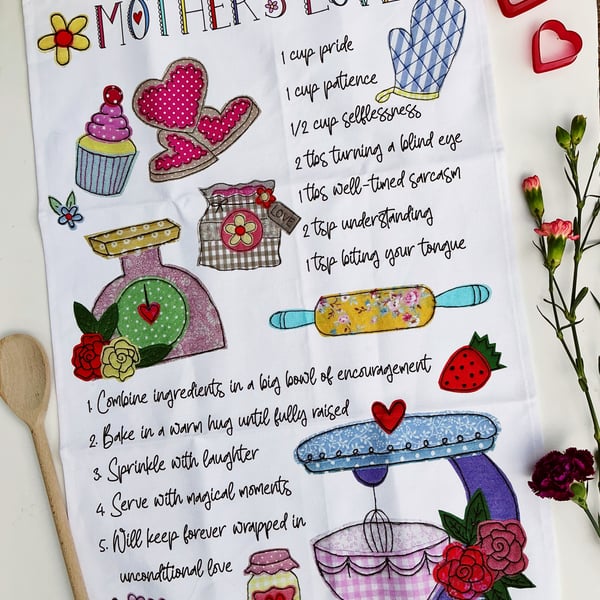 Mother’s Love Tea Towel 