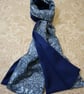 William Morris Scarf Dove and Rose Blue