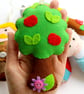 Make Your Own felt Little Red Riding Hood Garland Kit. Sewing pattern - Image 3