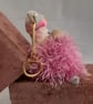 Lavender Scented Gnome Keyrings - Pink Beard - Image 5