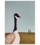 Original Painting Of A Canadian Goose In The Countryside (Unframed)