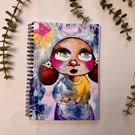 Notebook Book Illustrated Lined Notebook 