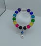 Hamsa beaded hand bracelet  - Image 4