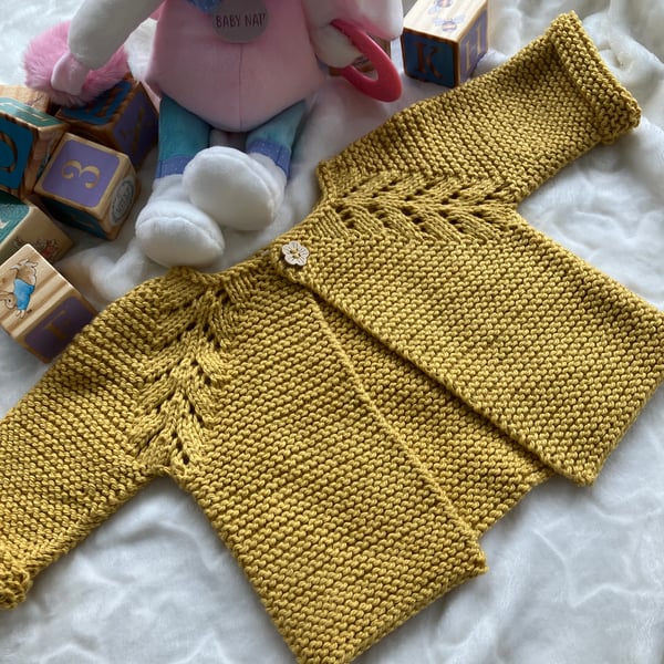 ‘Fearne’ Baby Girl’s Cardigan (0-3 months)