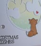 Christmas Wishes Card - Fox Snowy Northern Lights Sky - Image 9