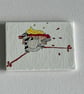Seagull Running Away with a Scone Fridge Magnet  - Image 3