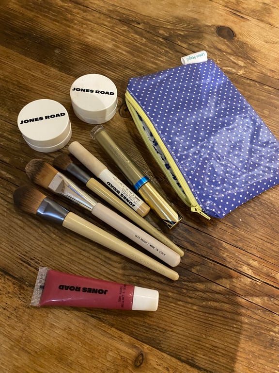 Oil Cloth Make Up Bag (753)