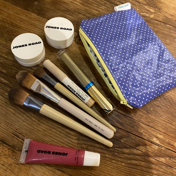 Oil Cloth Make Up Bag (753)