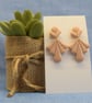 Art Deco Fan Earrings  - Image 7