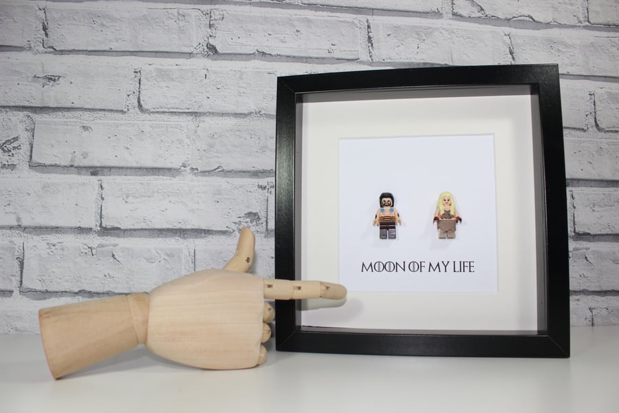 MOON OF MY LIFE - GAME OF THRONES - VALENTINE'S DAY - FRAMED MINIFIGURES 