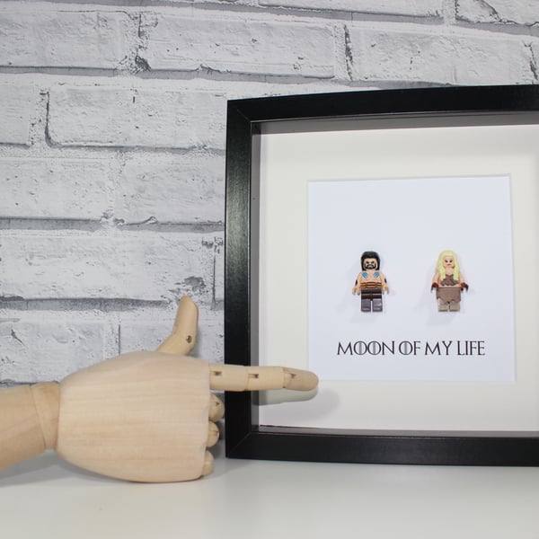 MOON OF MY LIFE - GAME OF THRONES - VALENTINE'S DAY - FRAMED MINIFIGURES 