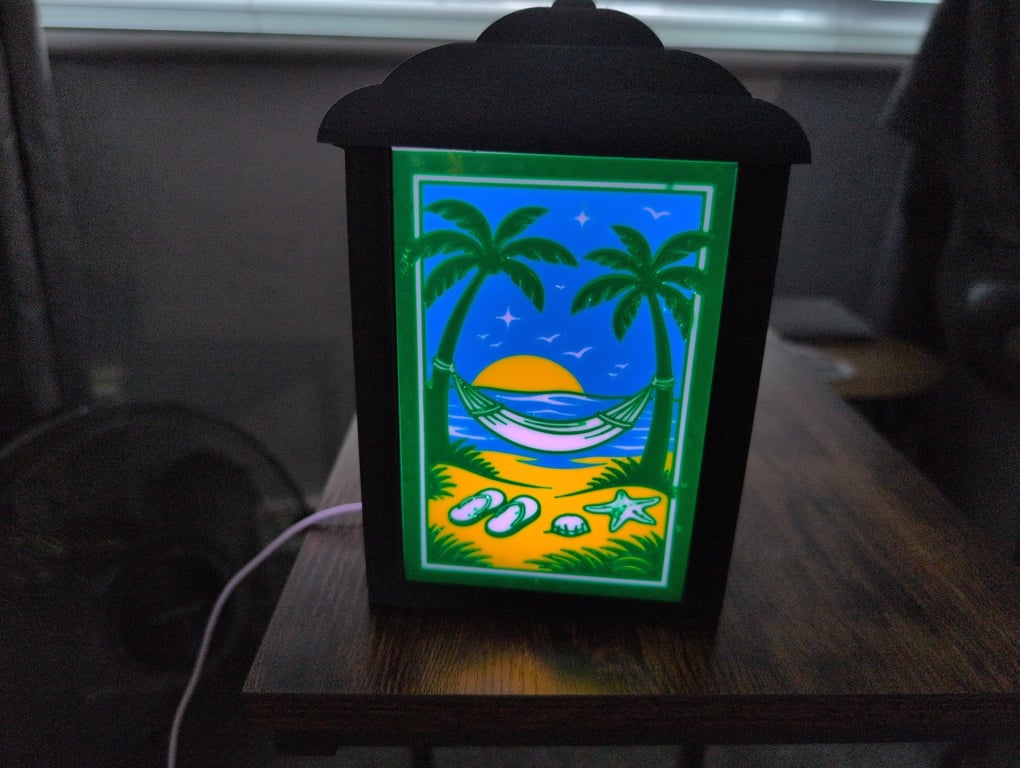 Modifiable Lantern with swappable panels