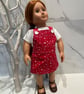 Dolls Stars Pinafore Dress and Top