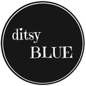 Ditsy Blue Beads