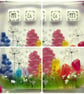 Mum Fused Glass Trinket, Ring or Pin Dish (Rainbow Country Meadow) - Image 5