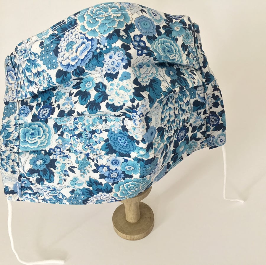 Liberty Pleated Face Mask Covering 