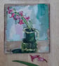 Spring pink  flower still life  - Image 3