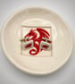 Ceramic red dragon keepsake dish - Image 6