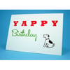 Yappy Birthday Card