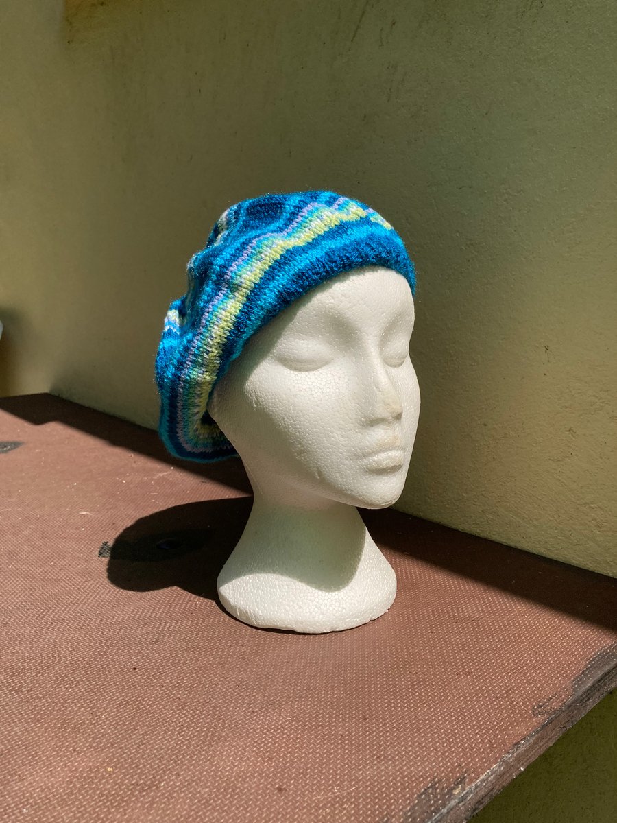 Striped Beret 