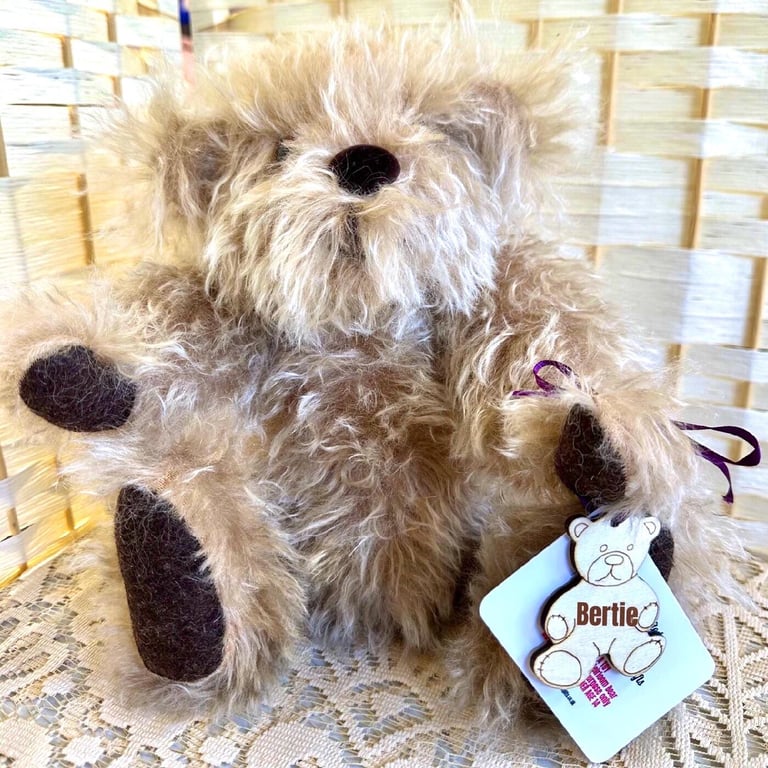 Bertie: Mohair Artist Bear 33cm (13")