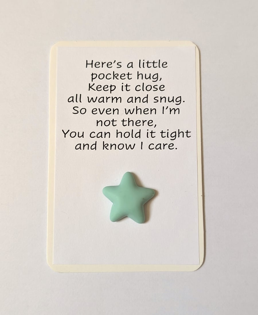 Pocket hugs - plain star