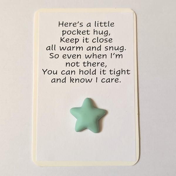 Pocket hugs - plain star