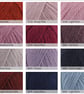 Luxury Alpaca Short Socks with Cables in Rust Mix. Wide variety of colours - Image 5