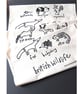 Tea Towel - British Wildlife - Image 2