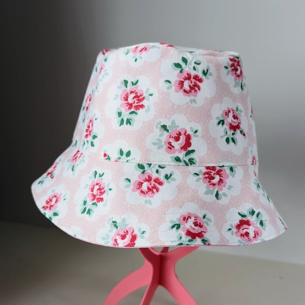 Bucket Hat in Cath Kidston Provence Rose fabric