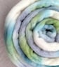 Hand Dyed Targhee Top 99g Spinning Fibre - Calm - Image 3