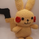 Crochet Teddy - Amigurumi - Plushie - Toy - Pikachu - girls boys gift