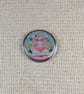 Book Girlie - Book Lover Badge - Large Resin Topped Pin Badge 4