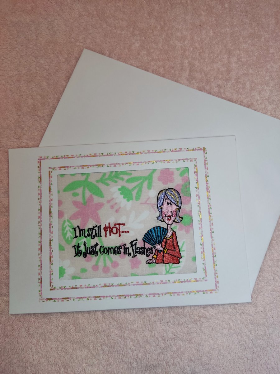 Hot Flashes - Birthday Card