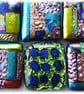 Luxury Fused Dichroic Glass Pendant P015 Silver plated chain - Image 9