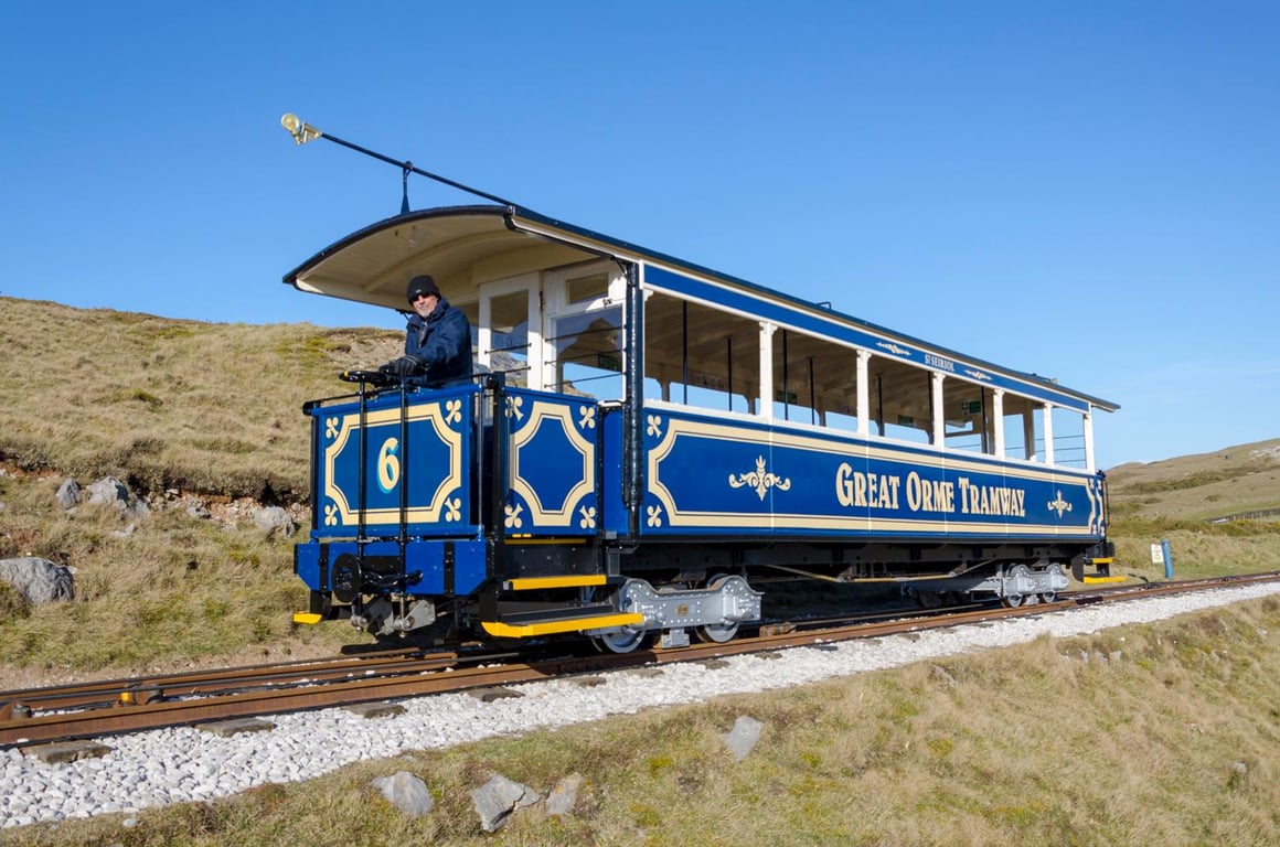 Great Orme tram print