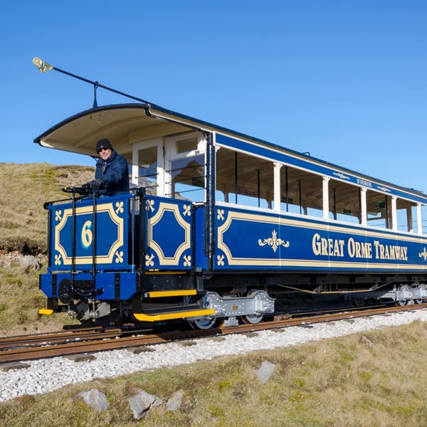 Great Orme tram print