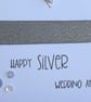 Embellished Heart Silver Wedding Anniversary Card - 25th Anniversary - Image 3