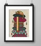 312 - Princess and the Purr Cross Stitch Pattern: Cat on the cushions (PDF Chart - Image 4