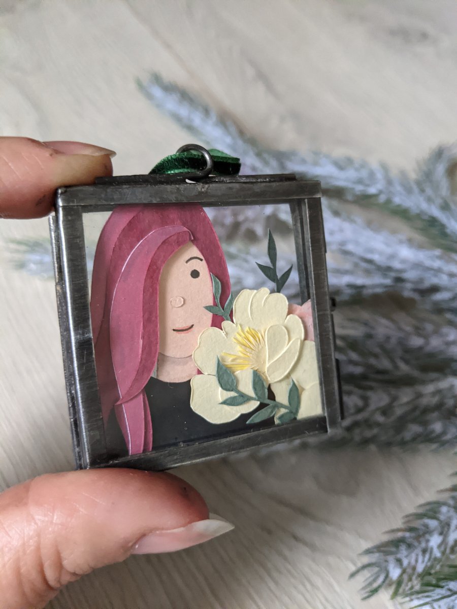 Bespoke papercut portrait 