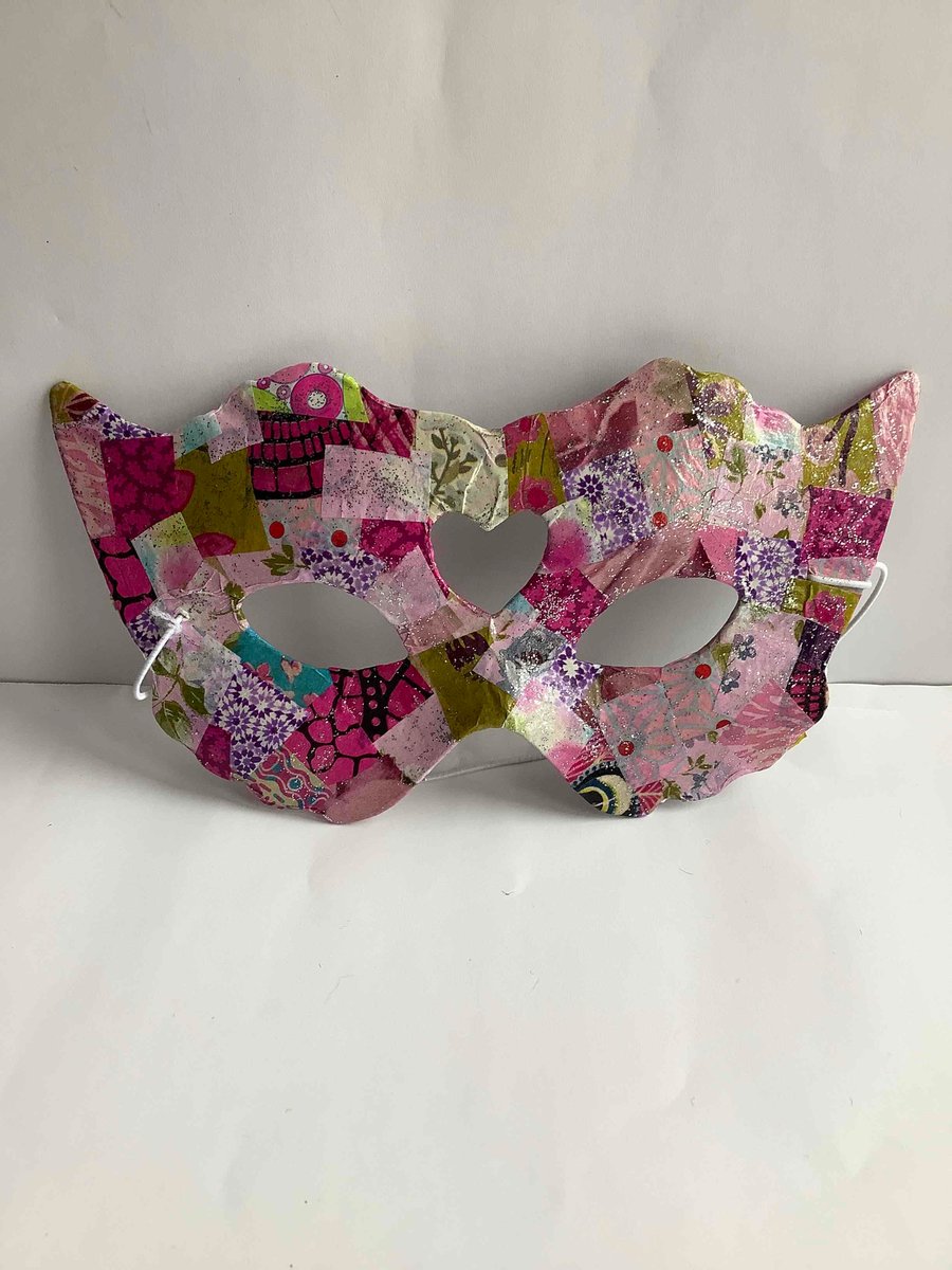 Cat Decopatched eye mask 