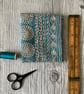 Embroidered Button Purse Pouch  - Image 4